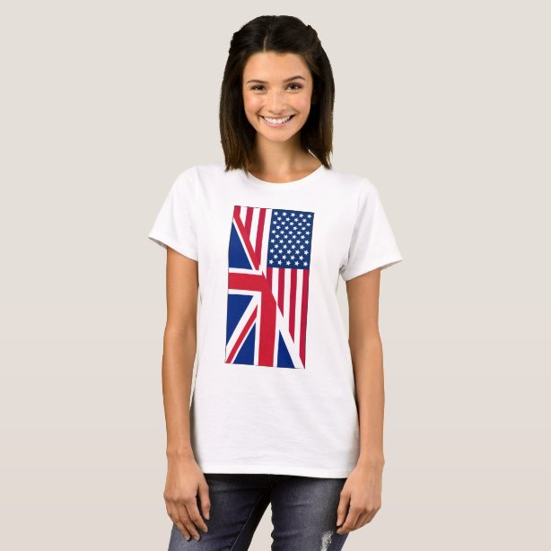 Women's Union Jack T-Shirts | Zazzle.co.uk