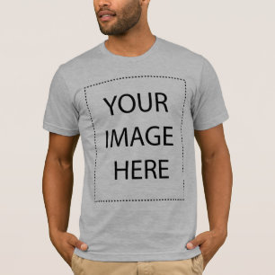 American Apparel T-Shirt (Fitted): Heather Grey