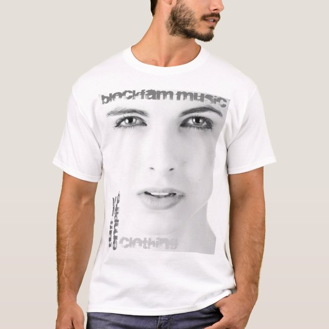 American Apparel T-Shirt, White T-Shirt (Front)