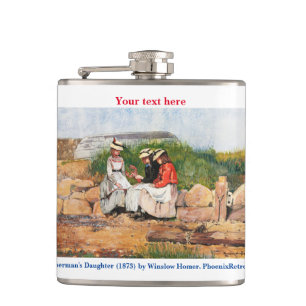 American Art Hip Flask