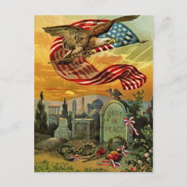 American Art Vintage Postcard (Front)