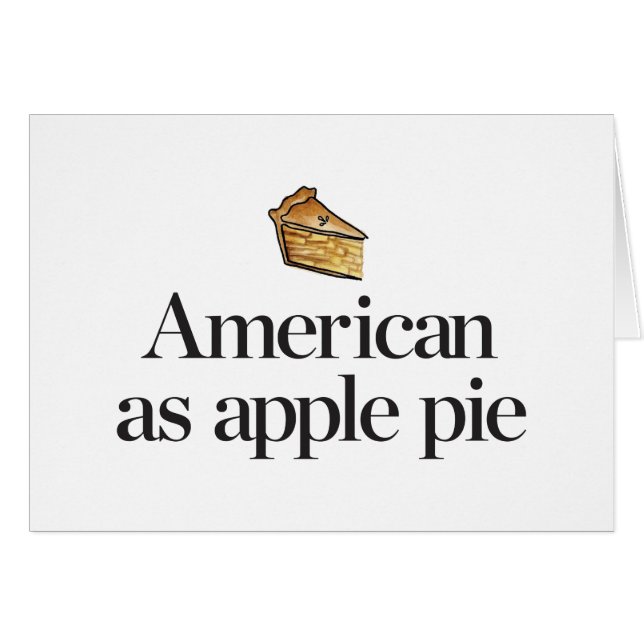 American as Apple Pie (Front Horizontal)
