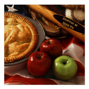 American as Apple Pie Poster