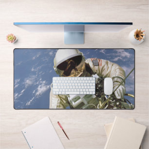 American astronaut desk mat