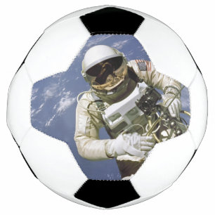 American astronaut football