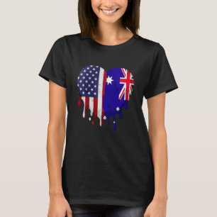 American Australian Heritage Month Australia Flag T-Shirt