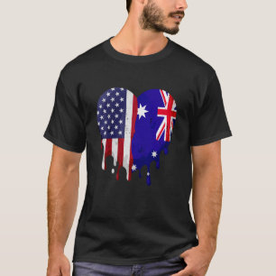 American Australian Heritage Month Australia Flag T-Shirt