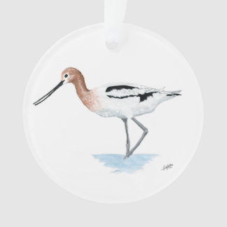 American Avocet Acrylic Ornament