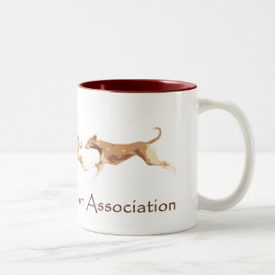 American Azawakh Association Two-Tone Coffee Mug