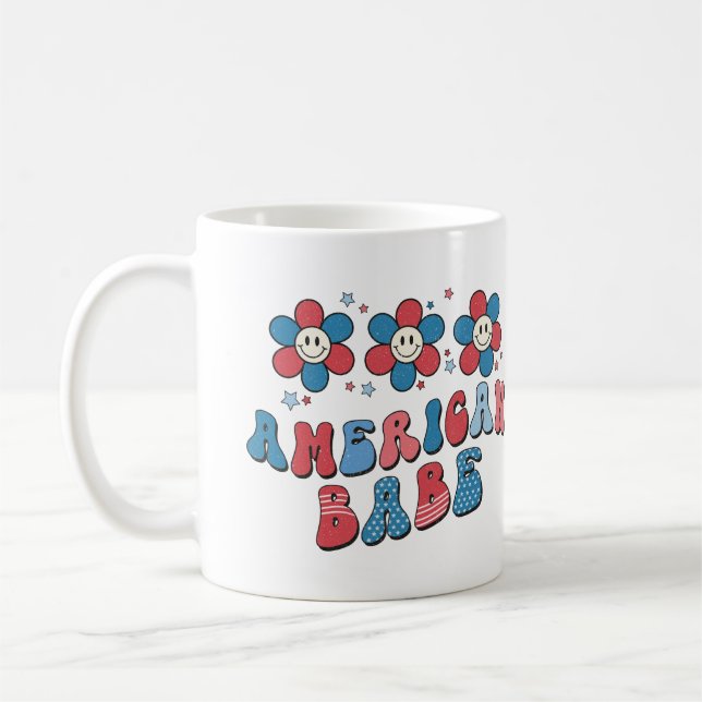 American Babe  Coffee Mug (Left)
