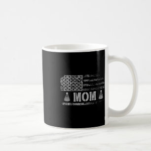 American Badminton Mum Usa Flag Team Badminton Coffee Mug