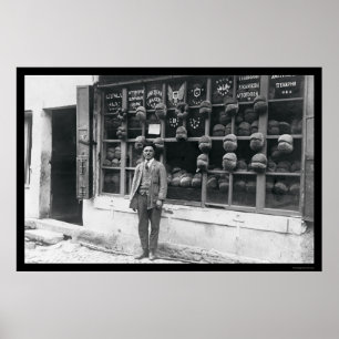 American Bakery in Istanbul, Turkey 1922 Poster