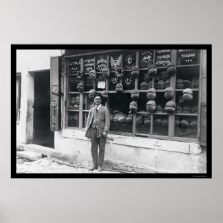 American Bakery in Istanbul, Turkey 1922 Poster