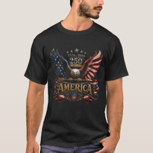 American Bald Eagle 4th Of July T-Shirt