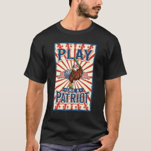 American Bald Eagle 4th Of July Women Men American T-Shirt