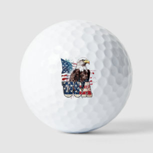 American Bald Eagle America's 250th Birthday Golf Balls