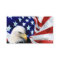 American Bald Eagle and Flag Business cards