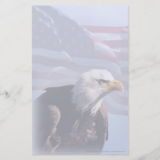 American Bald Eagle Custom Stationery