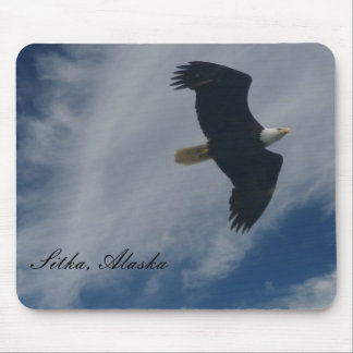 American Bald Eagle in Sitka, Alaska Mouse Mat