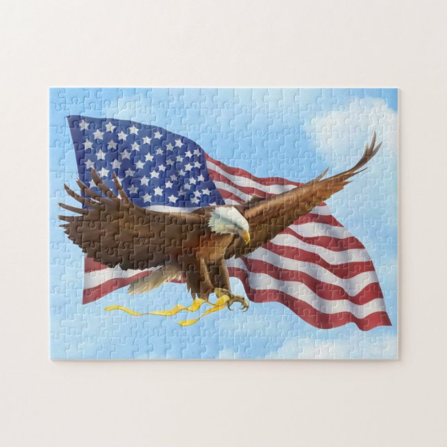 American Bald Eagle Jigsaw Puzzle (Horizontal)