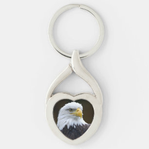 American Bald Eagle Key Ring