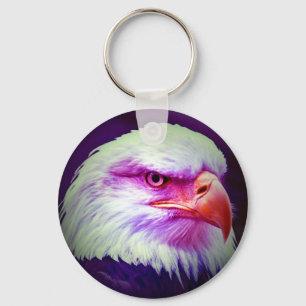 American Bald Eagle Key Ring