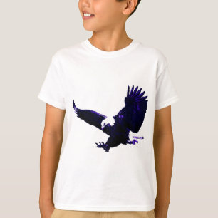 American Bald Eagle Landing T-Shirt