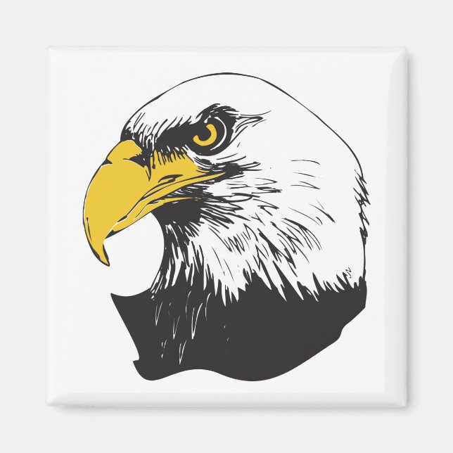 American Bald Eagle Magnet (Front)
