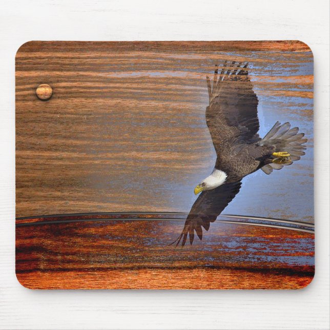 AMERICAN BALD EAGLE MOUSE MAT (Front)