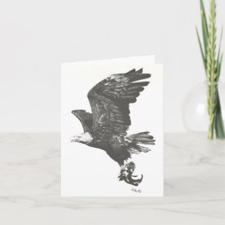 American Bald Eagle Note Card