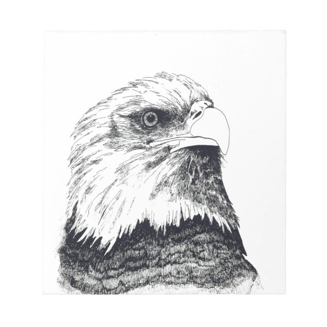 American Bald Eagle Notepad (Front)