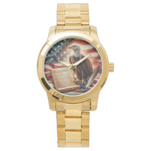 American Bald Eagle Patriotism Watch