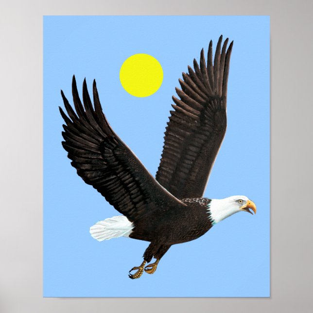 American Bald Eagle Print (Front)