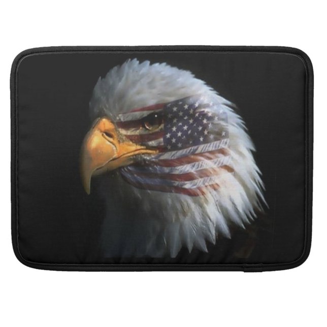 American Bald Eagle Rickshaw Flap Sleeve (Back)