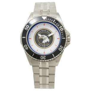 American Bald Eagle Rope Shield Watch
