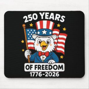 American Bald Eagle Spirit 250 Year Milestone Mouse Mat