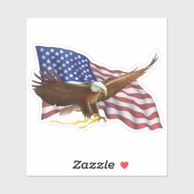 American Bald Eagle Sticker (Sheet)