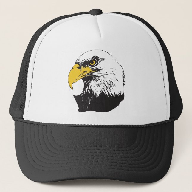 American Bald Eagle Trucker Hat (Front)