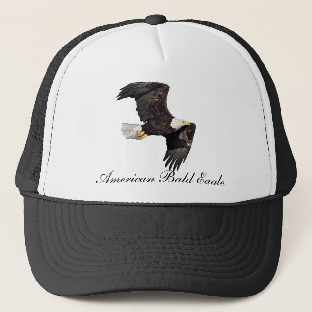 American bald Eagle Trucker Hat (Front)