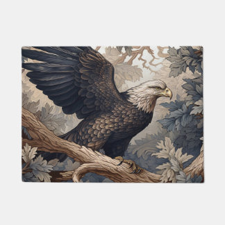 American Bald Eagle W. Morris style Doormat