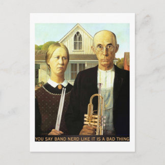 American Band Nerds Postcard