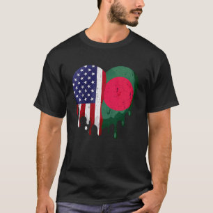American Bangladeshi Heritage Month Bangladesh Fla T-Shirt