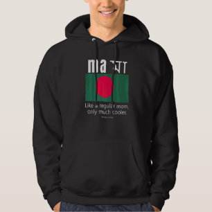 American Bangladeshi Patriot Flag Mother Day Bangl Hoodie
