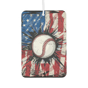 American Baseball Car Air Freshener