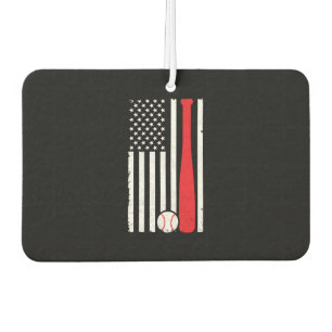 American Baseball Flag baseball lover Shirt Car Air Freshener