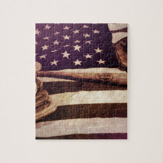 American Baseball Jigsaw Puzzle