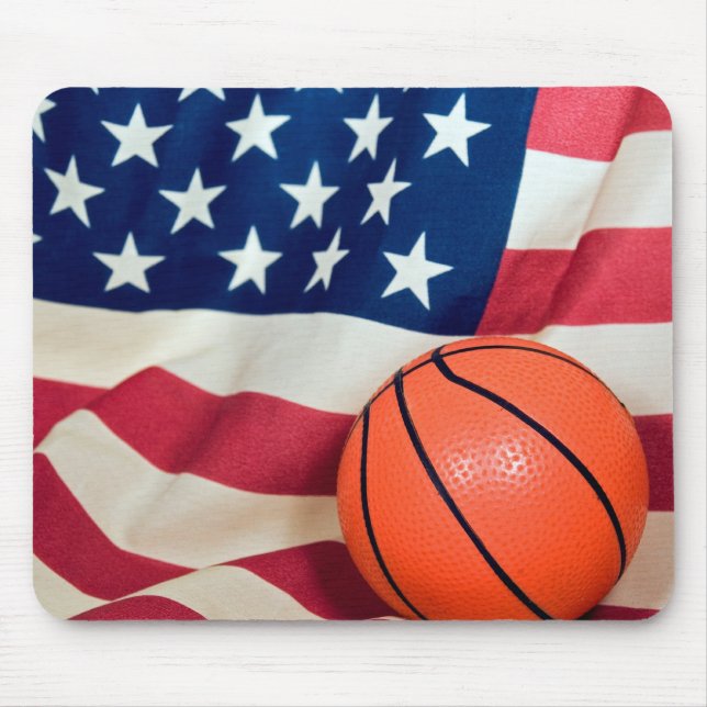 American Basketball Mouse Mat (Front)