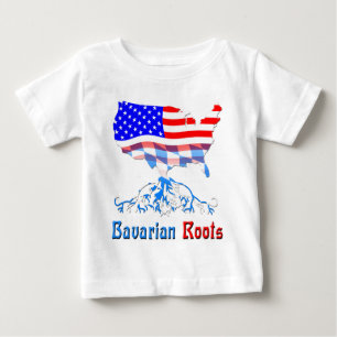American Bavarian Roots Baby T-Shirt