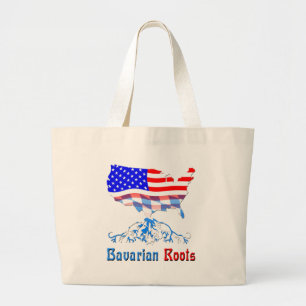 American Bavarian Roots Large Tote Bag