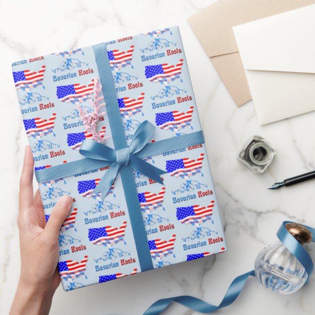 American Bavarian Roots Wrapping Paper (Gifting)